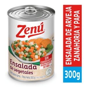 Ensalada De Vegetales Zenú x 300g
