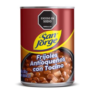 Frijoles Antioqueños Con Tocino San Jorge x 300g