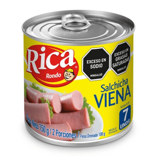 Salchicha Viena Rica x 150g