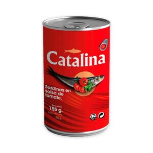 Sardinas Catalina Conservas En Salsa De Tomate x 155g