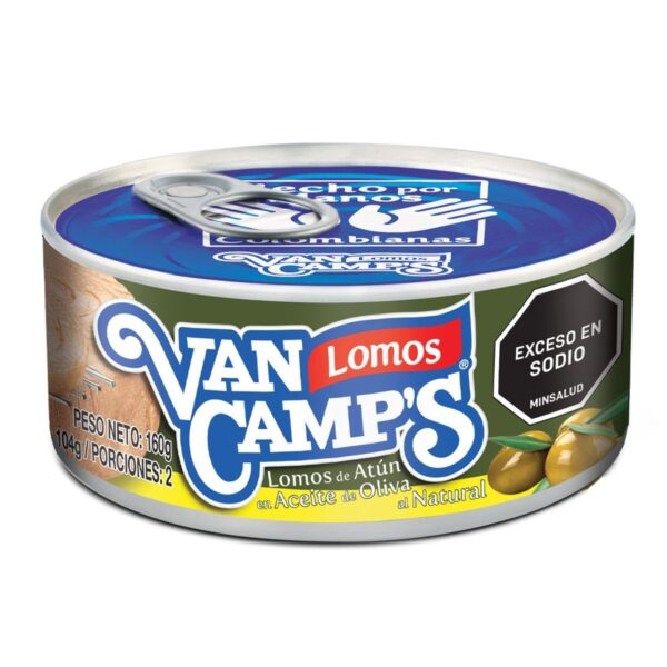 Atún Van Camp's Lomos en Aceite Oliva x 160g