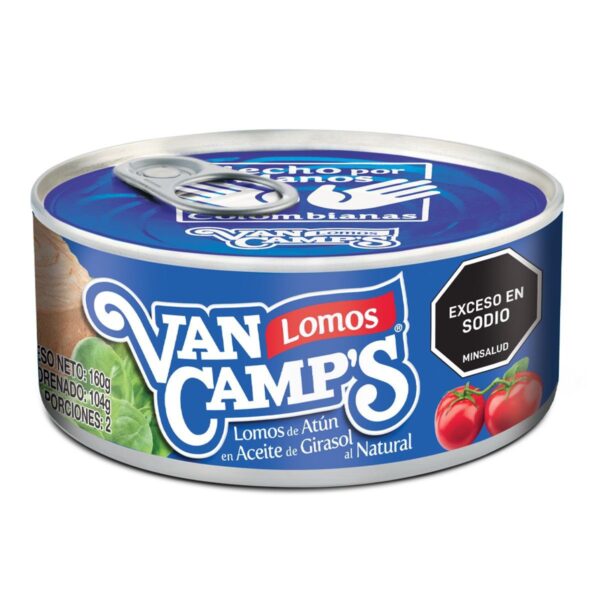 Atún Van Camp's Lomitos En Aceite De Girasol x 160g