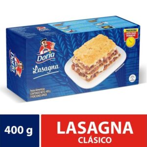Lasagna Doria 7 Porciones Lista Para Hornear x400g
