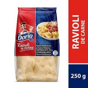 Pasta Doria Ravioli De Carne x250g