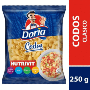 Pasta Doria Codos x250g