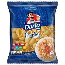 Pasta Doria Conchas x250g