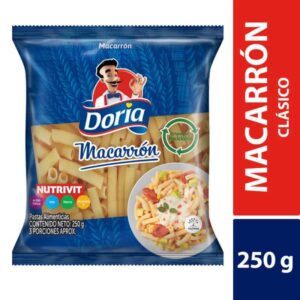 Pasta Doria Macarrón x250g