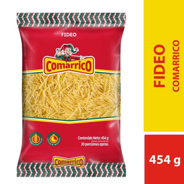 Pastas Comarrico Fideo x454g