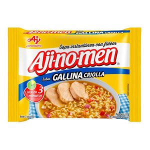 Sopa Instantánea Aji-no-men Sabor Gallina Criolla x80g