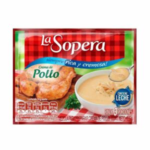 Crema De Pollo La Sopera 3 Porciones x42.5g