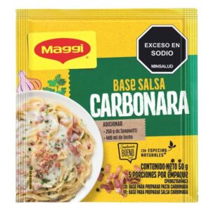 Base Maggi Salsa Carbonara Sobre x50g