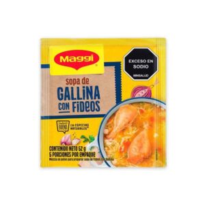 Sopa Maggi De Gallina Con Fideos Sobre x52g