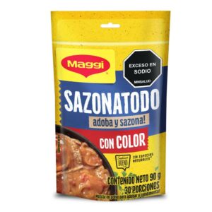 Sazonatodo Maggi Con Color y Especias Naturales x90g
