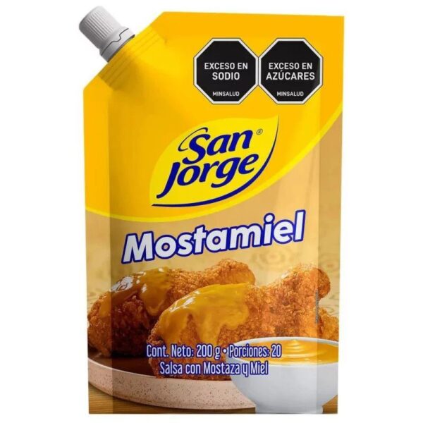 Salsa San Jorge Mostamiel DP x200g