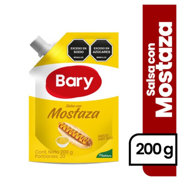 Salsa Bary Mostaza DP x140g