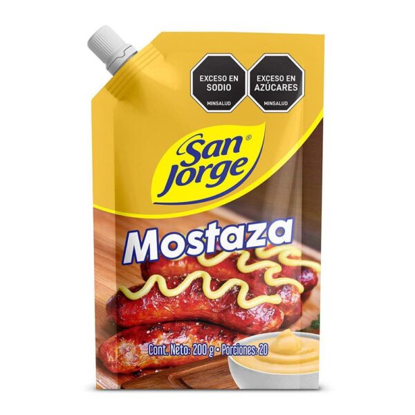 Salsa San Jorge Mostaza DP x200g