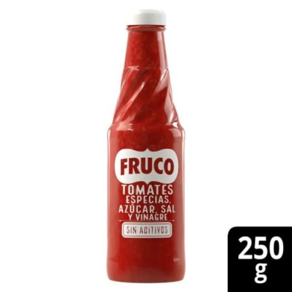 Salsa Tomate Tomates Especias Azúcar Sal y Vinagre Botella x250g