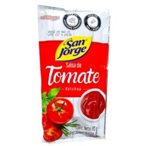Salsa San Jorge Tomate Ketchup Sobre x85g
