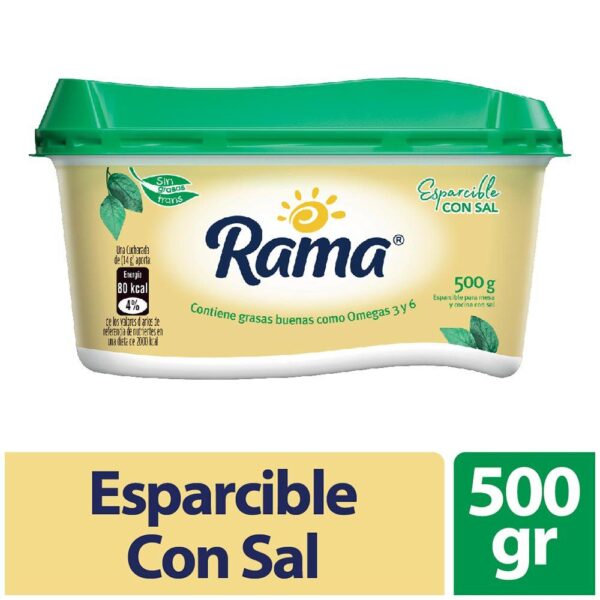 Mantequilla Rama Con Sal x500g