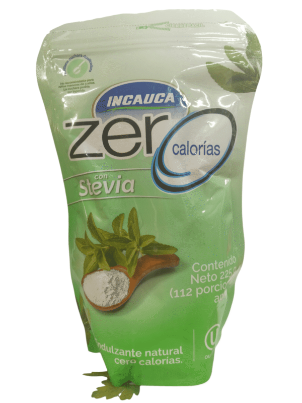 Azúcar Incauca Zero Calorías Con Stevia DP x 225g