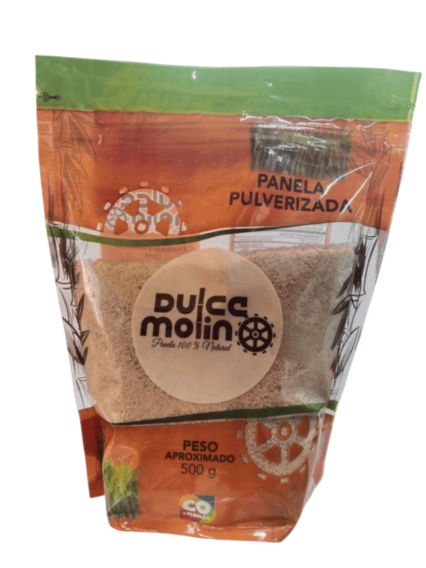 Panela Dulce Molino Pulverizada 100% Natural Dp x500g