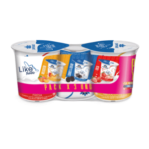 Yogurt Parmalat Like 3 Sabores x120ml c/u
