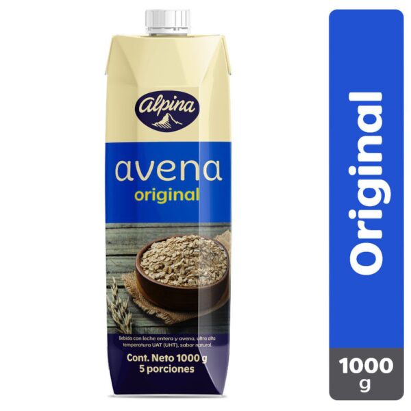 Avena Alpina Original en Caja x1000ml