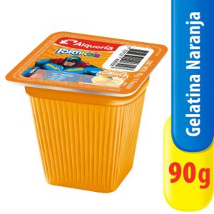 Gelatina Alquería FortiKids Sabor Naranja x90g