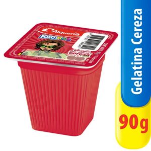Gelatina Alquería FortiKids Sabor Cereza x90g