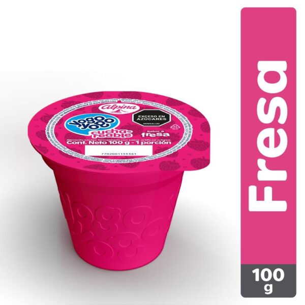 Cuchareable YogoYogo Sabor Fresa x100g