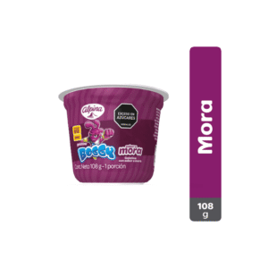 Gelatina Alpina Boggy Sabor Mora x108g