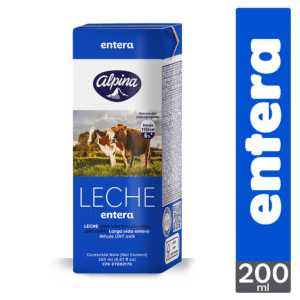 Leche Alpina Entera Personal en Caja x200ml