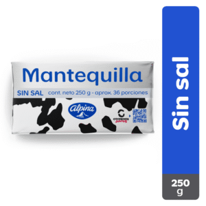 Mantequilla Alpina Sin Sal Barra x250g
