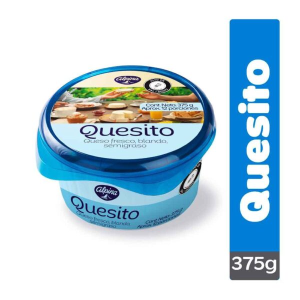 Queso Alpina Quesito Fresco x375g