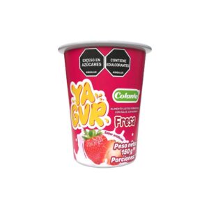 Yogurt Colanta YaGur Sabor Fresa Vasito x150g