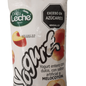 Yogurt Doña Leche Sabor Melocotón Bolsita x1000g