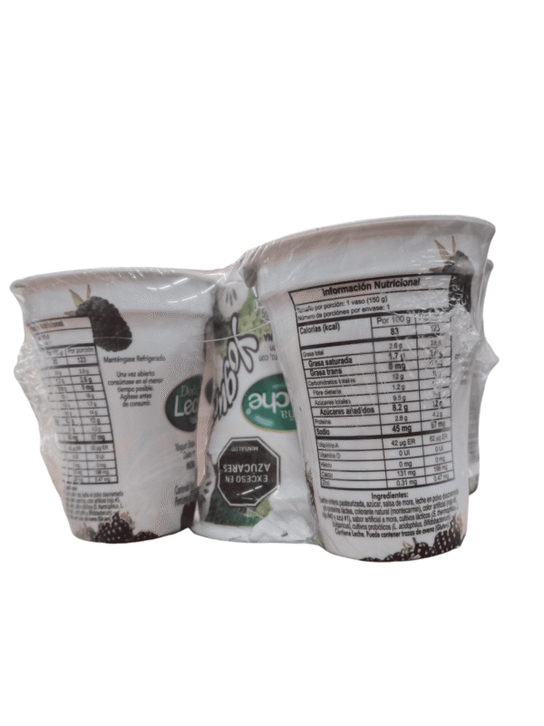 Yogurt Doña Leche Surtido 5und Vasito x150g c/u