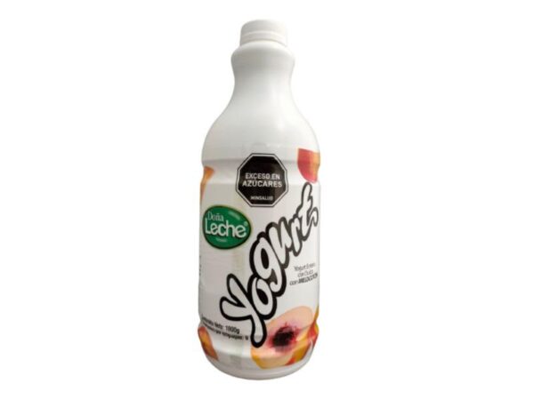 Yogurt Doña Leche Sabor A Melocotón Botella x1800g
