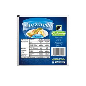 Queso Colanta Mozzarella Tajado x250g