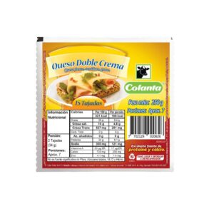 Queso Colanta Doble Crema Tajado x250g