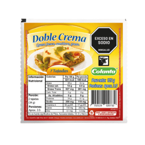 Queso Colanta Doble Crema Tajado x125g