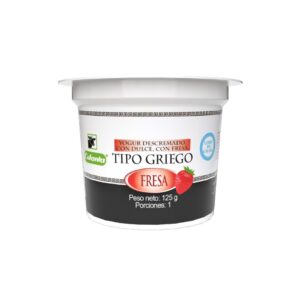 Yogurt Colanta Tipo Griego Fresa x 125g