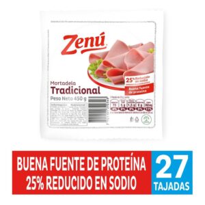 Mortadela Zenú Tradicional x450g
