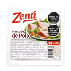 Mortadela Zenú De Pollo x250g