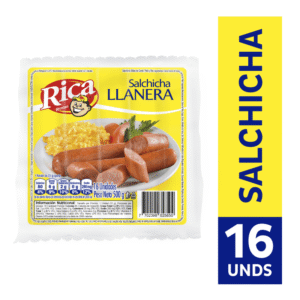 Salchichas Rica Llanera 19Unds x589g