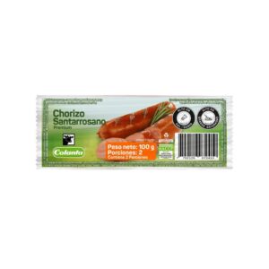 Chorizo Colanta Santarrosano Premium 2unds x100g
