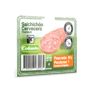 Salchichón Colanta Cervecero Premium 5 Tajadas x50g