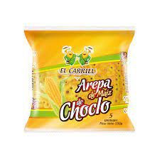 Arepa El Carriel De Maíz De Choclo x280g