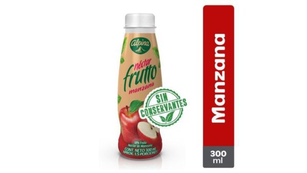 Jugo Alpina Néctar Frutto Manzana x300ml