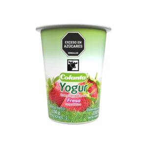 Yogurt Colanta Sabor Fresa Con Probióticos Vaso x150g